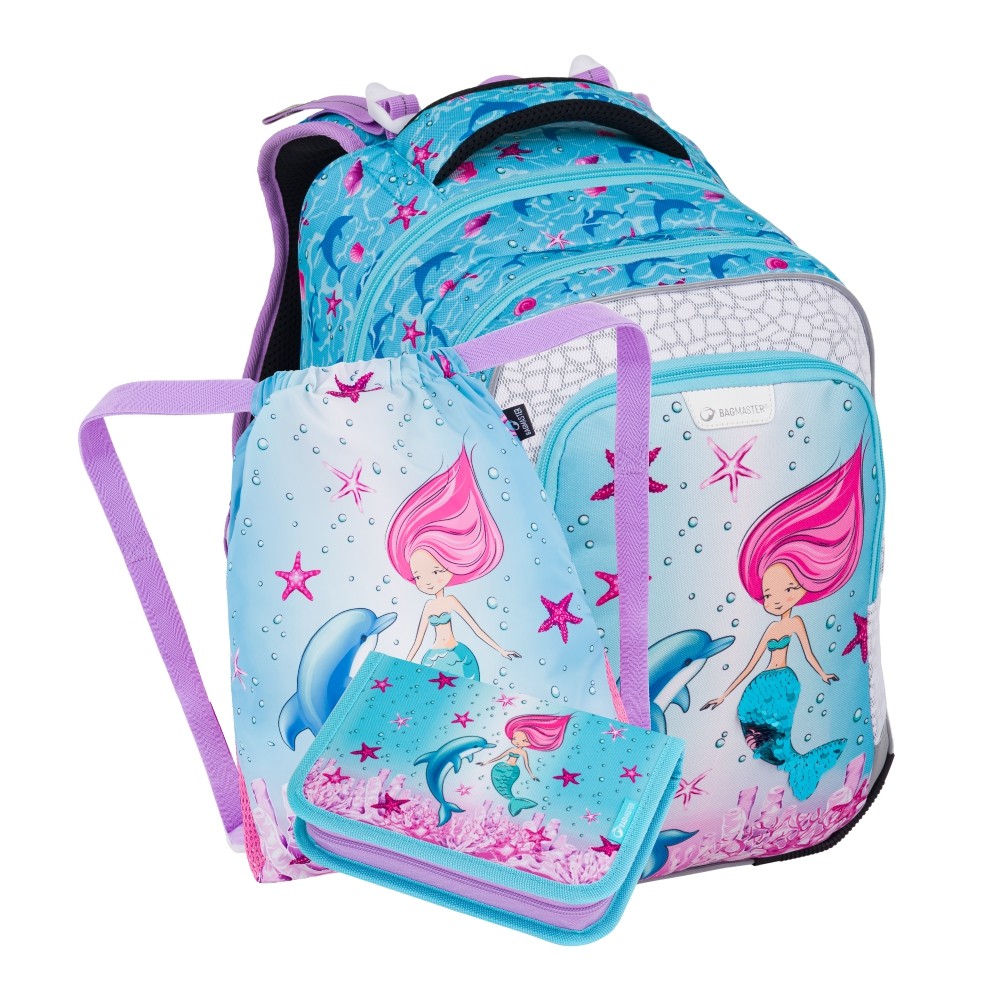 Bagmaster Malý set LUMI 24 A (batoh + penál + sáček na TV + malý sáček))