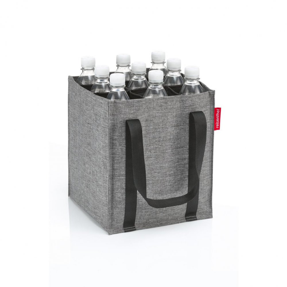 Levně Nákupní taška na lahve Reisenthel Bottlebag twist silver ZJ7052