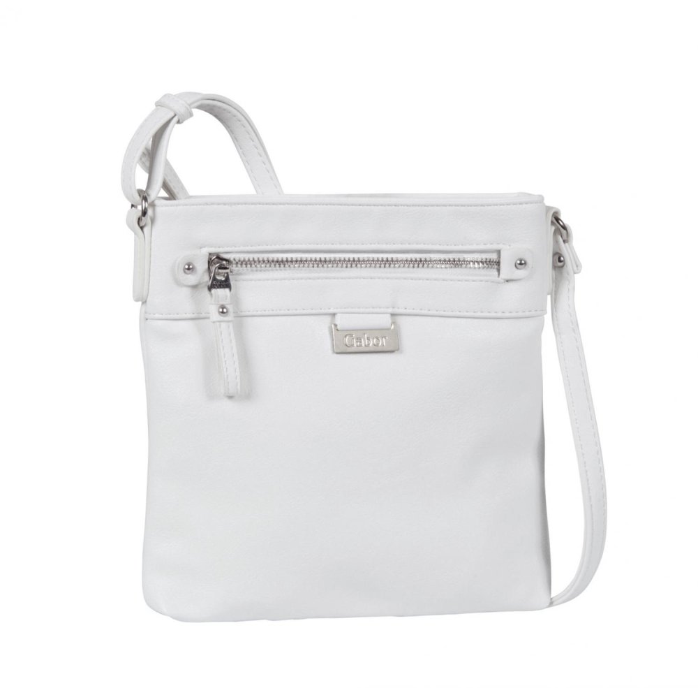 Levně Gabor Kabelka Ina Cross bag 7264-12 bílá