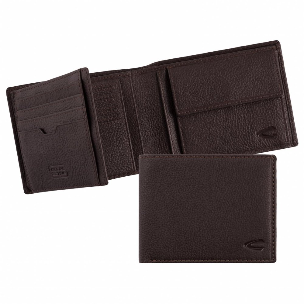 Levně Camel Active pánská peněženka Macau 275-704-29 hnědá