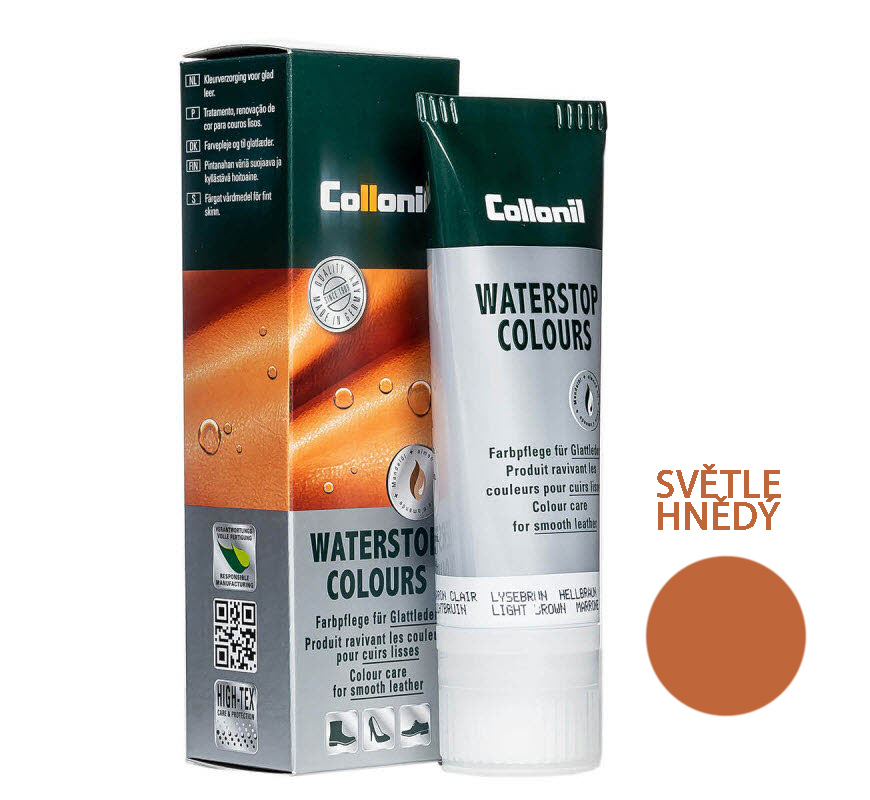 Levně Collonil waterstop krém 75 ml světle hnědý-331
