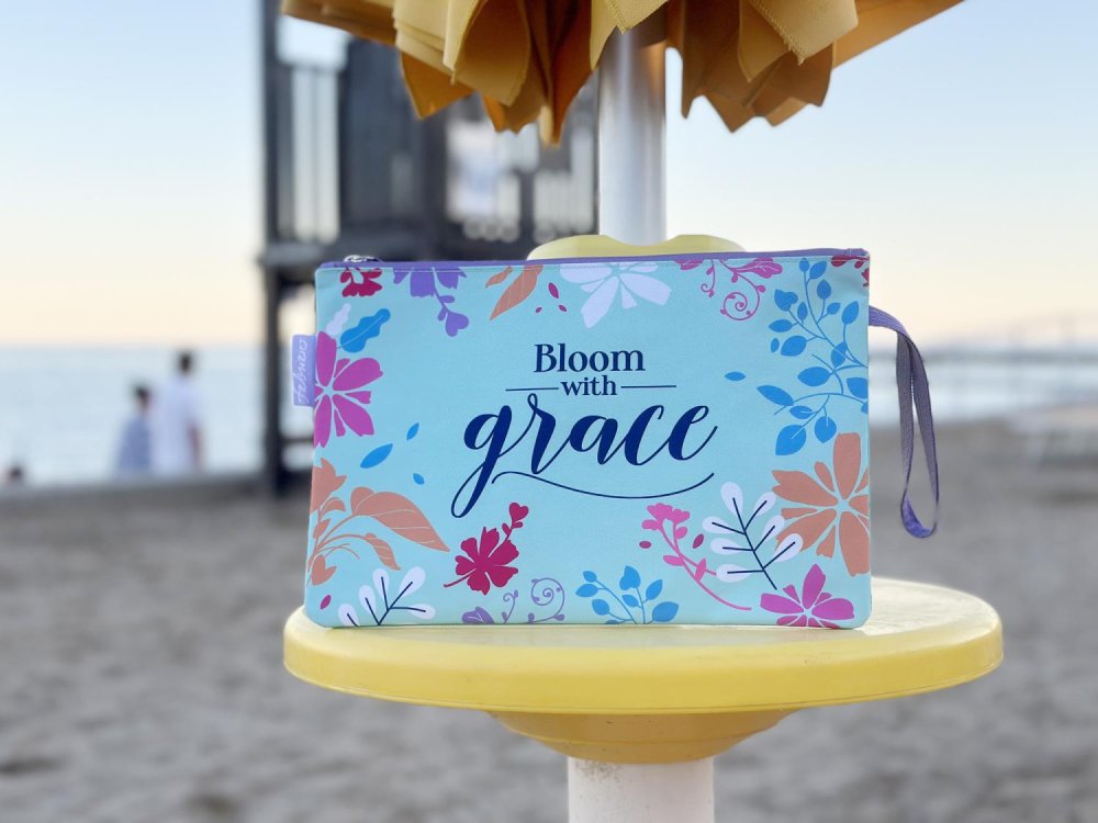 BIKINI BAG - taštička na plavky 50425-0418 Bloom with grace