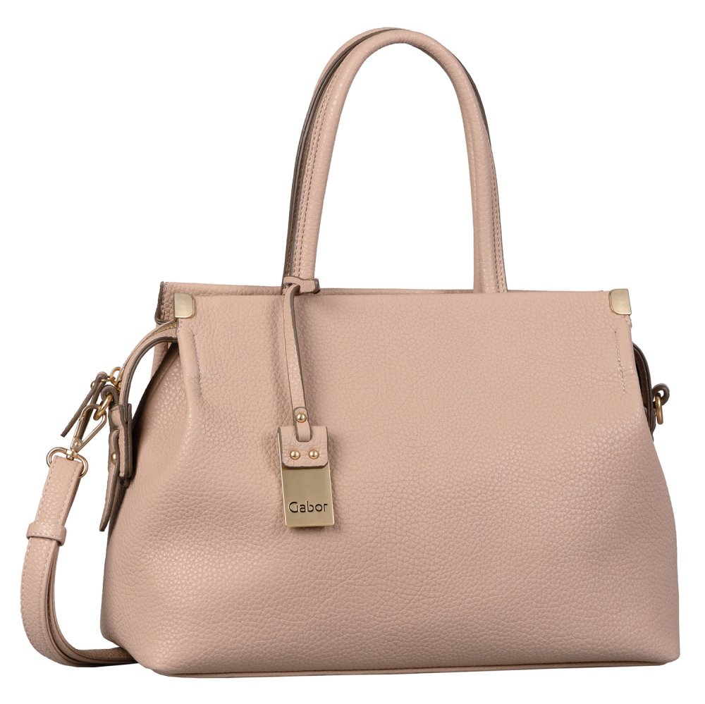 Kabelka Gela shopper M 8331-04 světle růžová