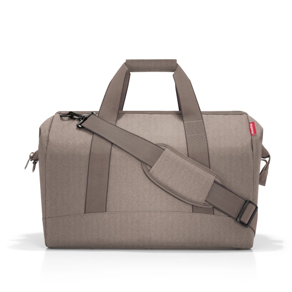 Levně Reisenthel Allrounder L dámská cestovní taška MT6054 herringbone mokka