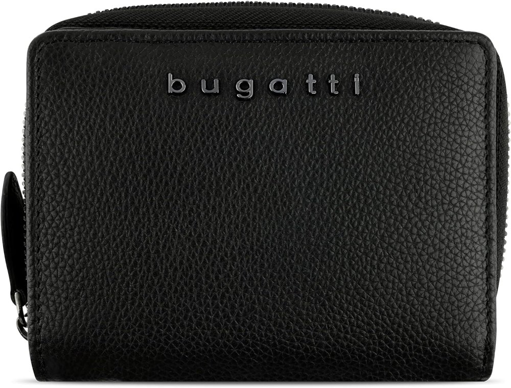 Levně Dámská kožená peněženka Bugatti Bella 49482101 černá