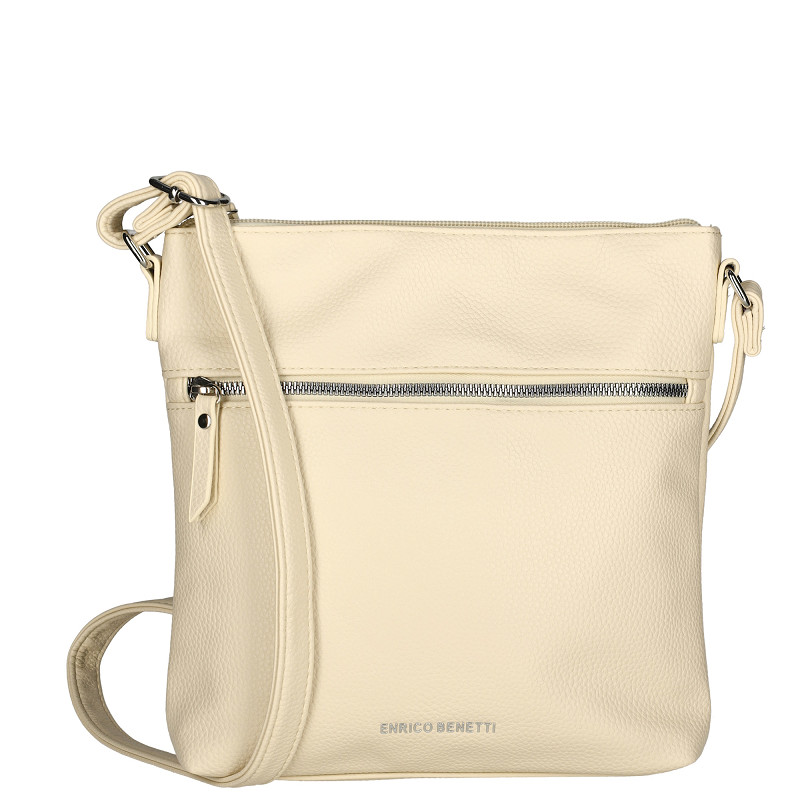 Levně Dámská crossbody kabelka Enrico Benetti Sarah 66715-004 světle béžová