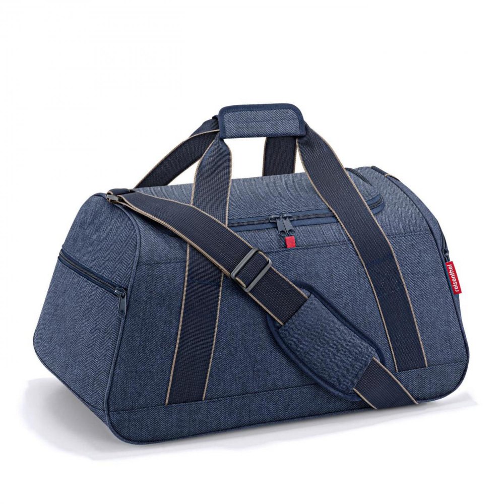 Levně Sportovní taška Reisenthel Activitybag herringbone dark blue MX4113