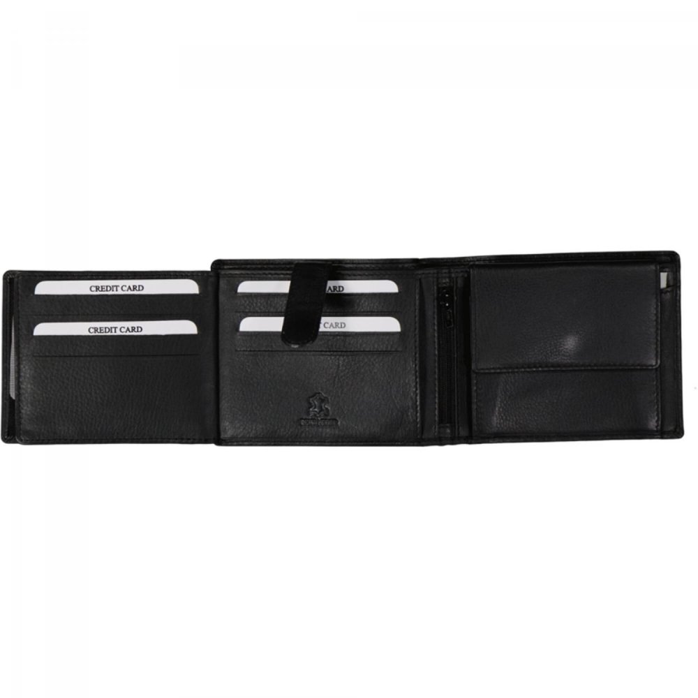 Old River Pánská peněženka na karty a doklady 3445 černá