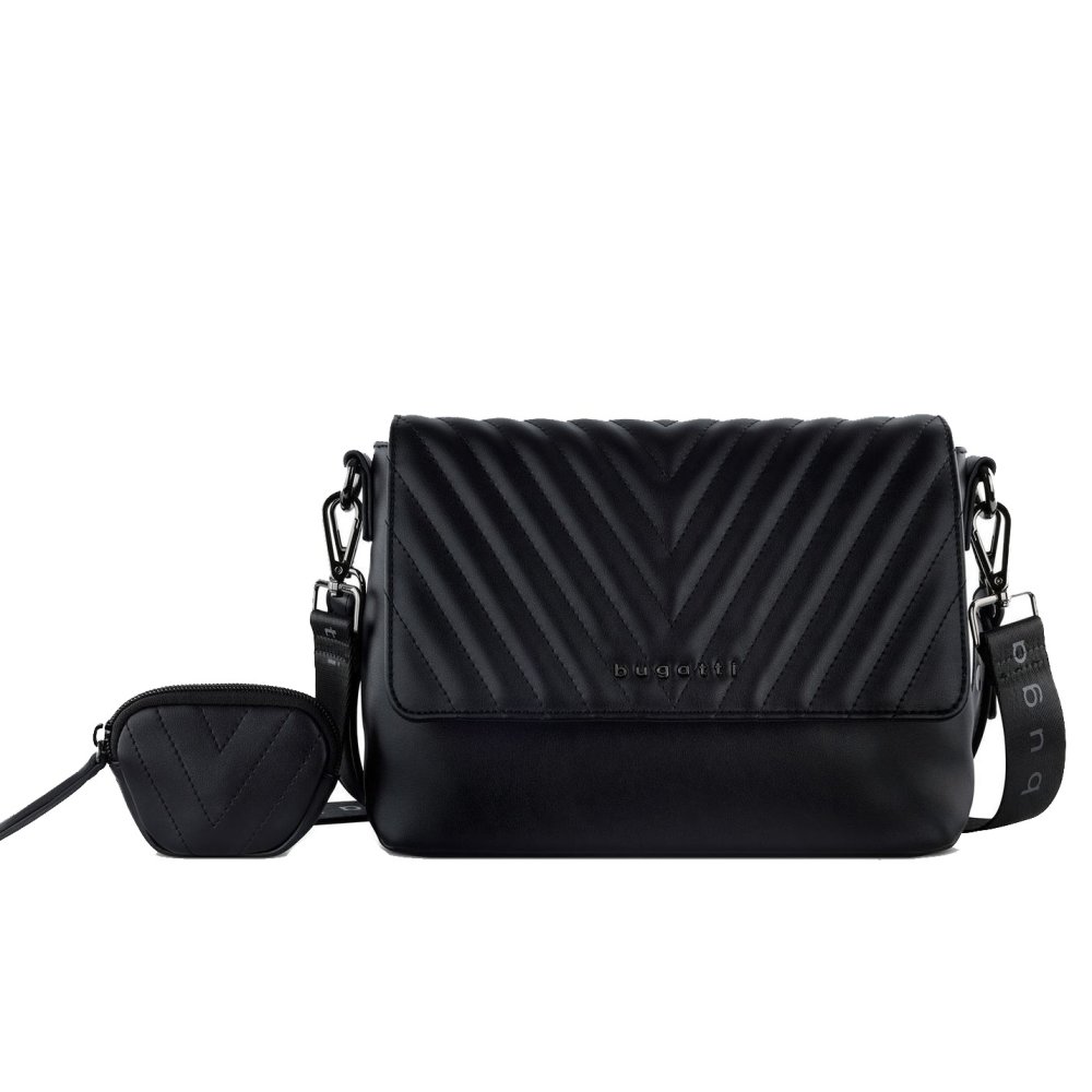 Levně Kabelka Bugatti Sira Crossbody Bag M 49332201 černá