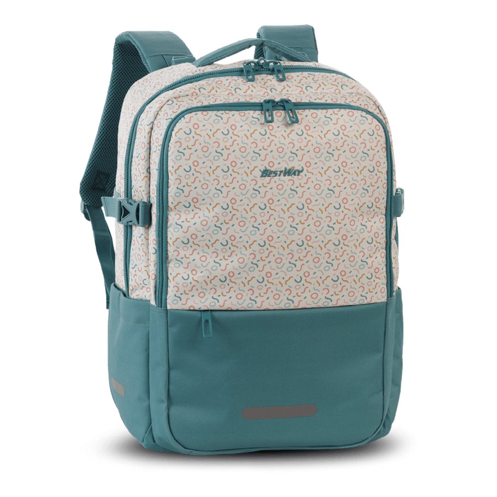 Bestway Cestovní batoh 40330-2516 tyrkysový 30 L, 49 × 35 × 15 cm