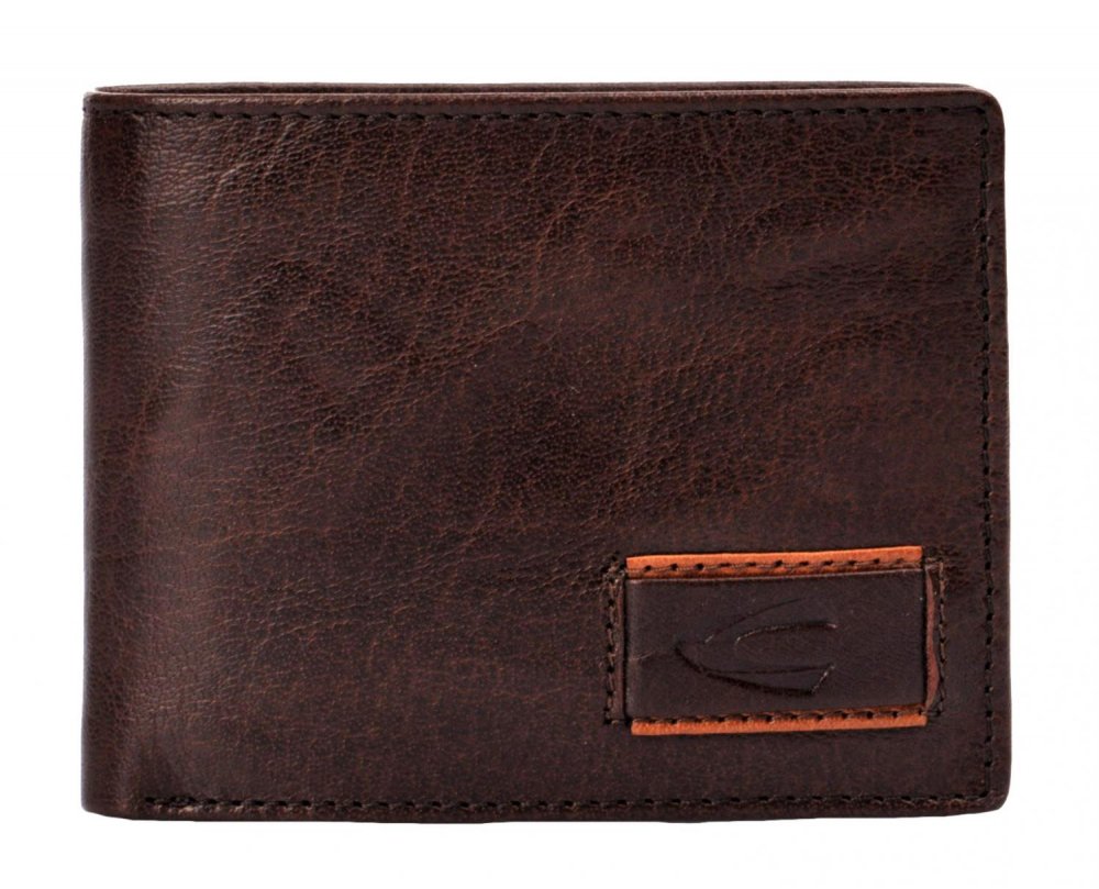 Camel Active malá pánská kožená peněženka 250-703-29 tmavě hnědá