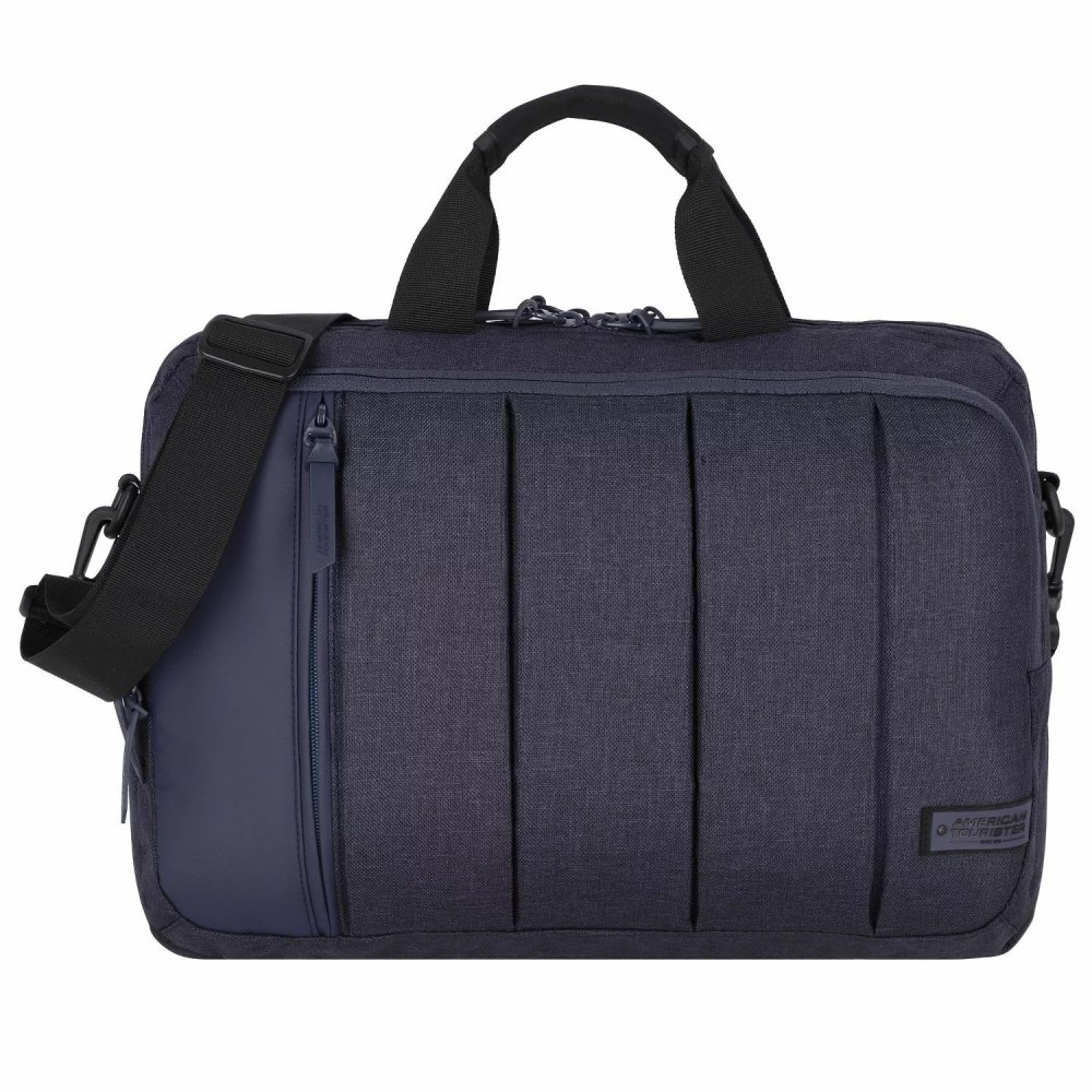 Pánská pracovní aktovka na notebook 15,6" STREETHERO 147030-7757 tmavě modrá