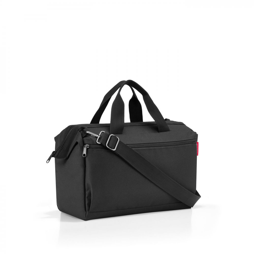 Levně Malá cestovní taška Reisenthel Allrounder S Pocket Black – černá MO7003