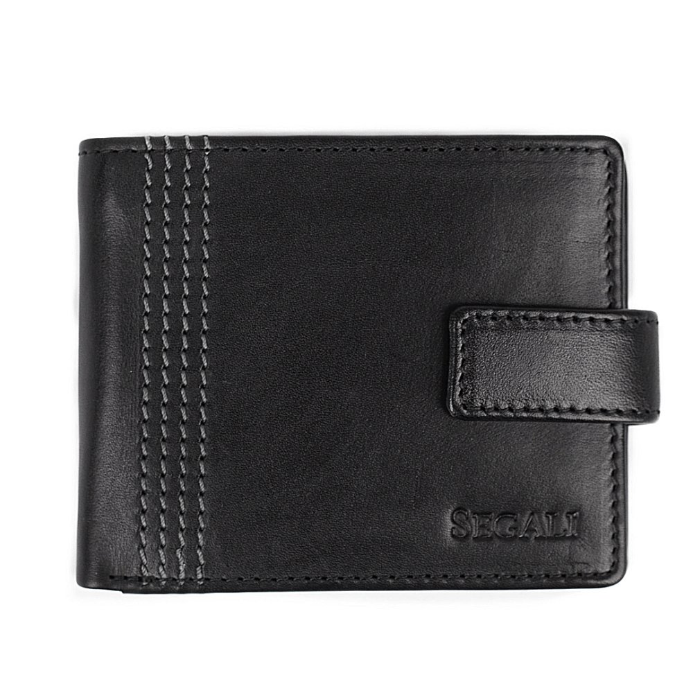 Pánská peněženka kožená SEGALI 54050 černá