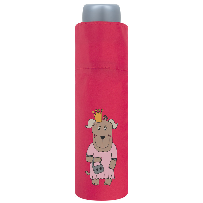 Levně Doppler Kids Little Princess - dětský skládací deštník 72256LP červený