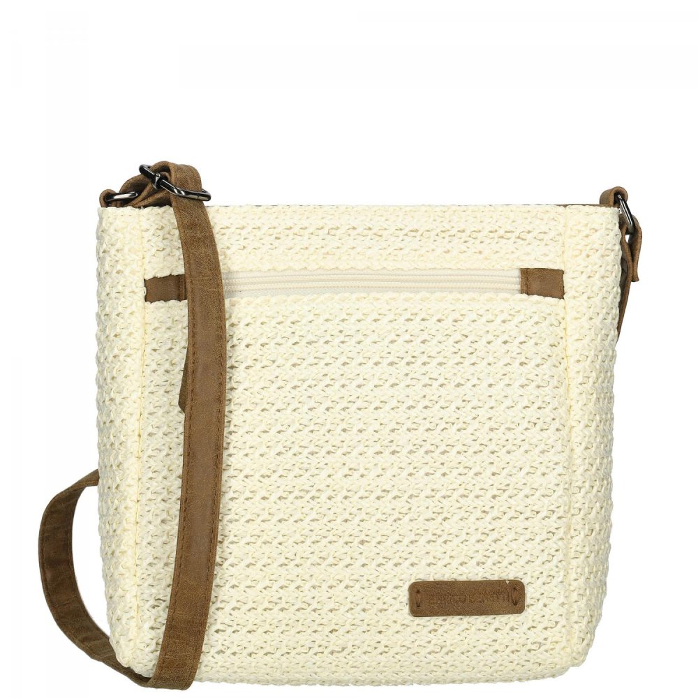 Levně Enrico Benetti kabelka Ibiza Shoulderbag 78029-004 béžová