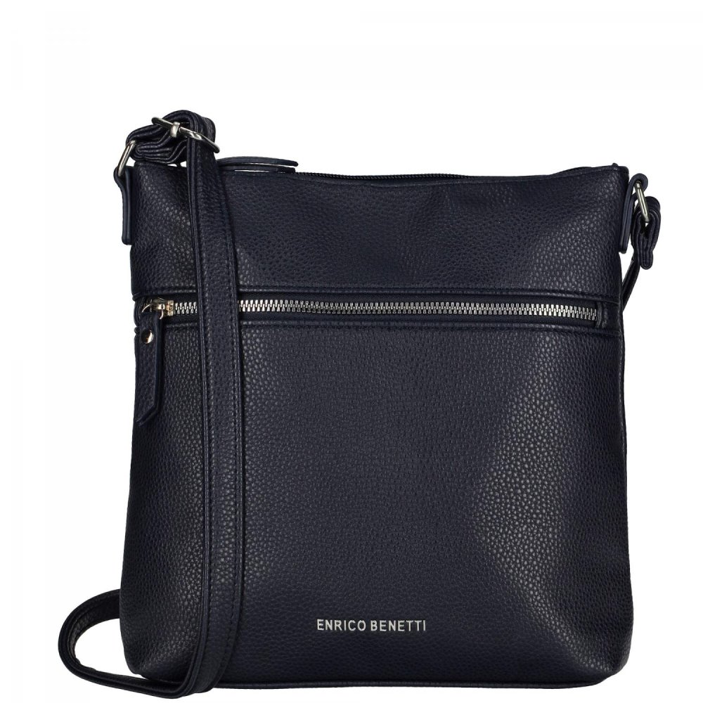 Levně Dámská crossbody kabelka Enrico Benetti Sarah 66715-002 tmavě modrá