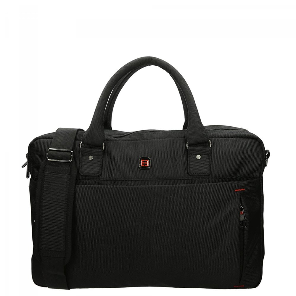 Enrico Benetti Cornell 47237-001 černá – aktovka na notebook 17"