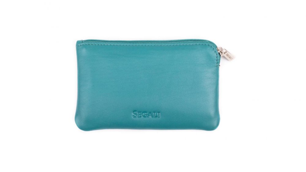 Levně Dámská velká klíčenka Segali SG-7289 tyrkysová emerald