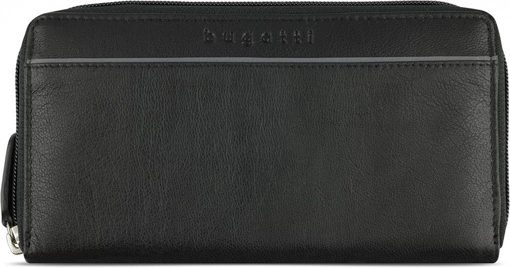 Levně Dámská peněženka Bugatti Banda long zip 491336-01 černá