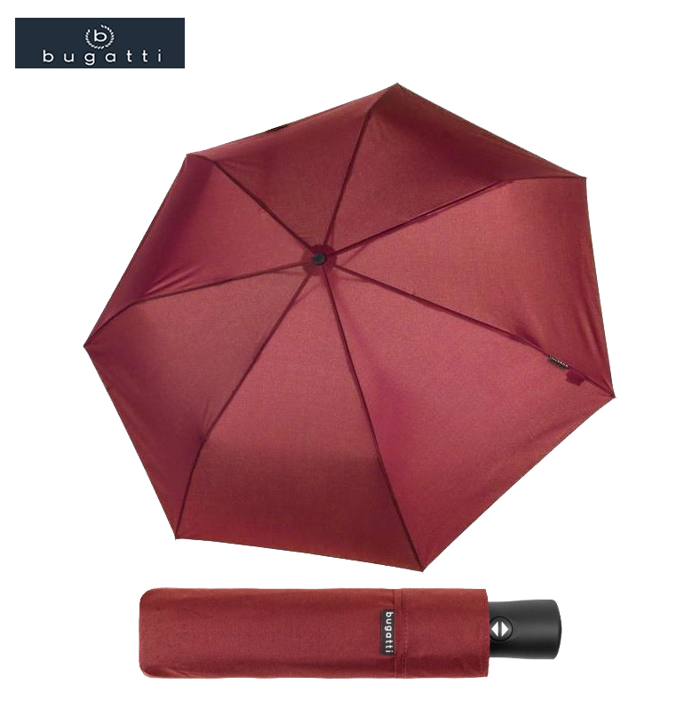 Levně Buddy Duo claret berry - plně automatický skládací deštník 744363004BU tmavě červený