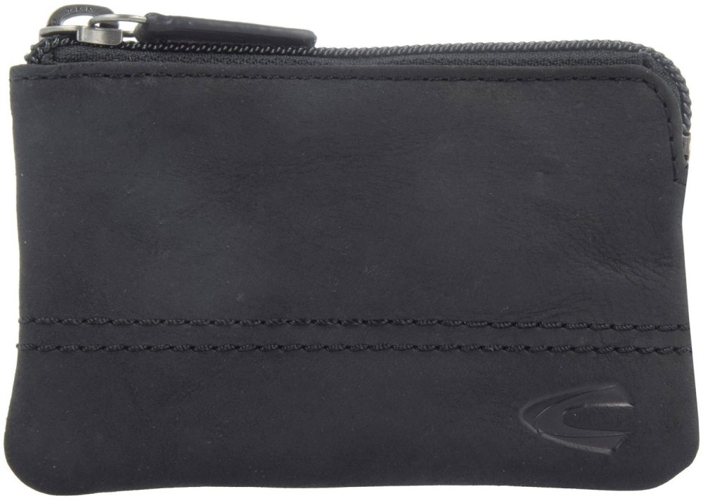 Levně Camel Active Kožená klíčenka černá 277-701-60