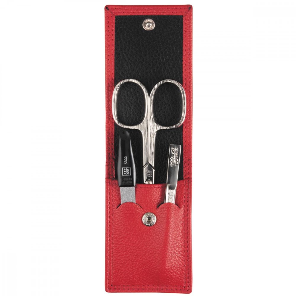 Manikúra 3-dílná sada 99261 červená