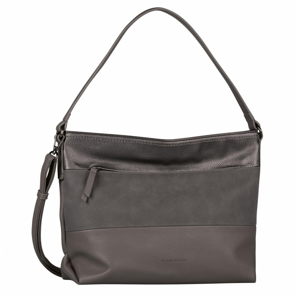 Levně Tom Tailor kabelka Nicolina Hobo bag M 010908 šedá