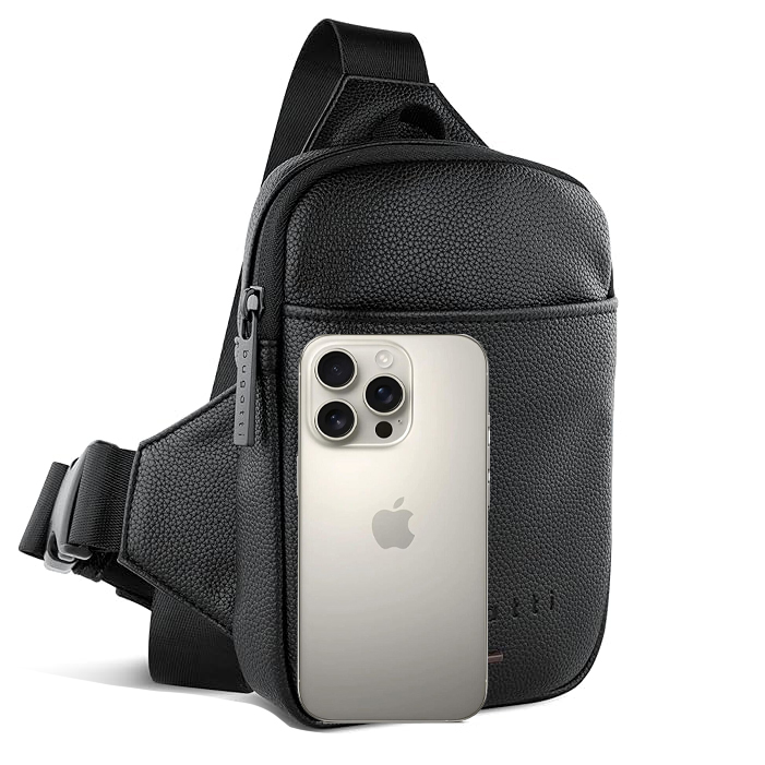 Levně Bugatti Rico Mini Crossbody Bag – pánská taštička přes rameno v kompaktním formátu A6 49471001