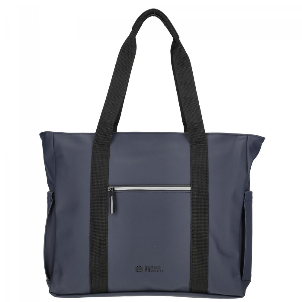 Levně Shopper taška Enrico Benetti Bergen 56008-002 tmavě modrá