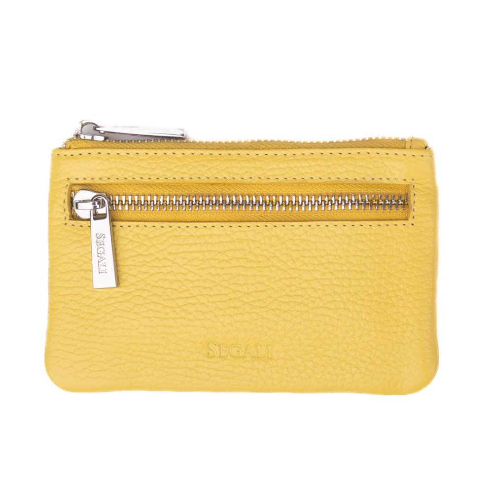 Velká klíčenka SEGALI 7291 A pastel yellow, žlutá