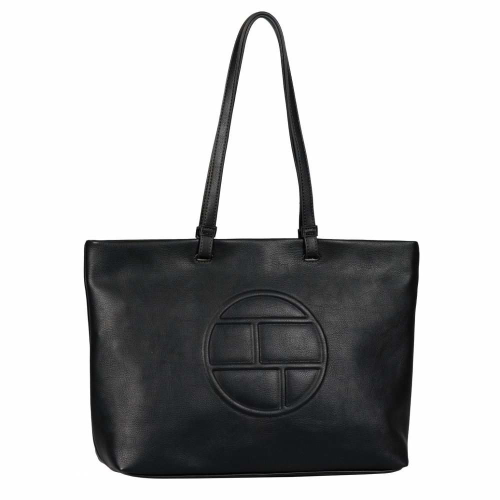 Tom Tailor Rosabel Zip Shopper L , Dámská shopper kabelka  A4 černá 26267-60