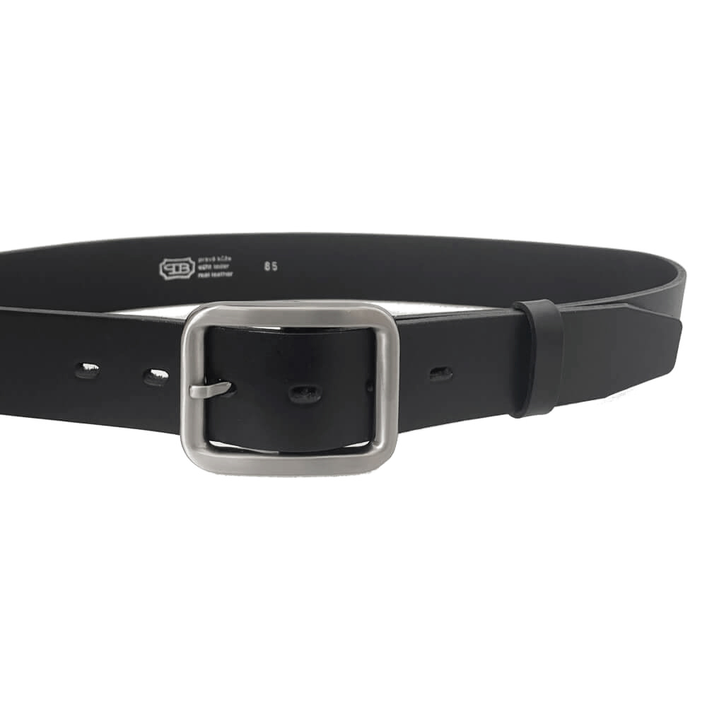 Levně Penny Belts kožený pásek 4163 černý 100 cm