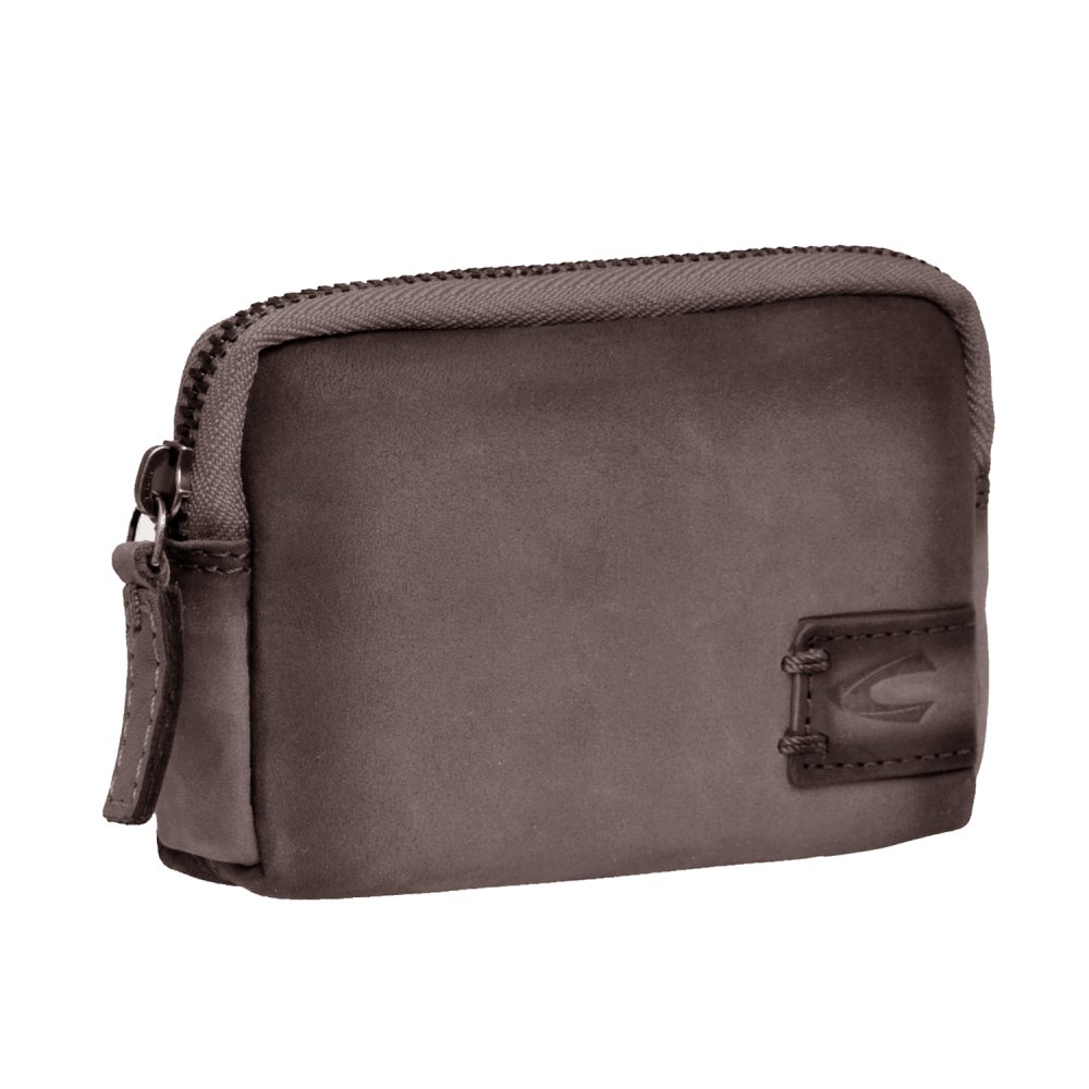 Camel Active kožená klíčenka Dallas 366-701-70 šedá