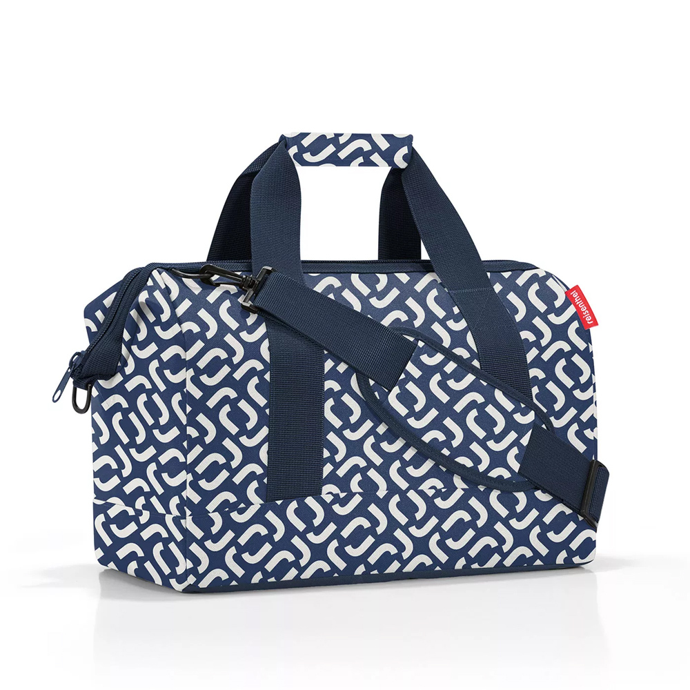 Levně Dámská cestovní taška allrounder M signature navy MS4073
