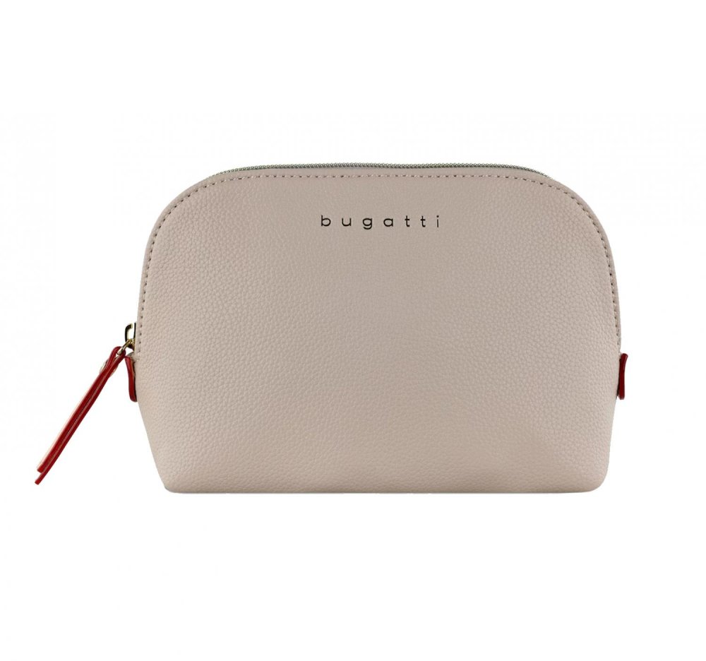 Levně Elegantní kosmetická taštička Bugatti Ella 49663850 béžová