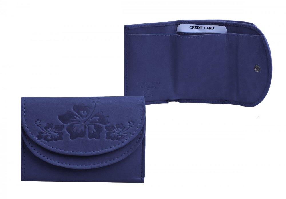Dámská malá modrá peněženka 7116-B tmavě modrá