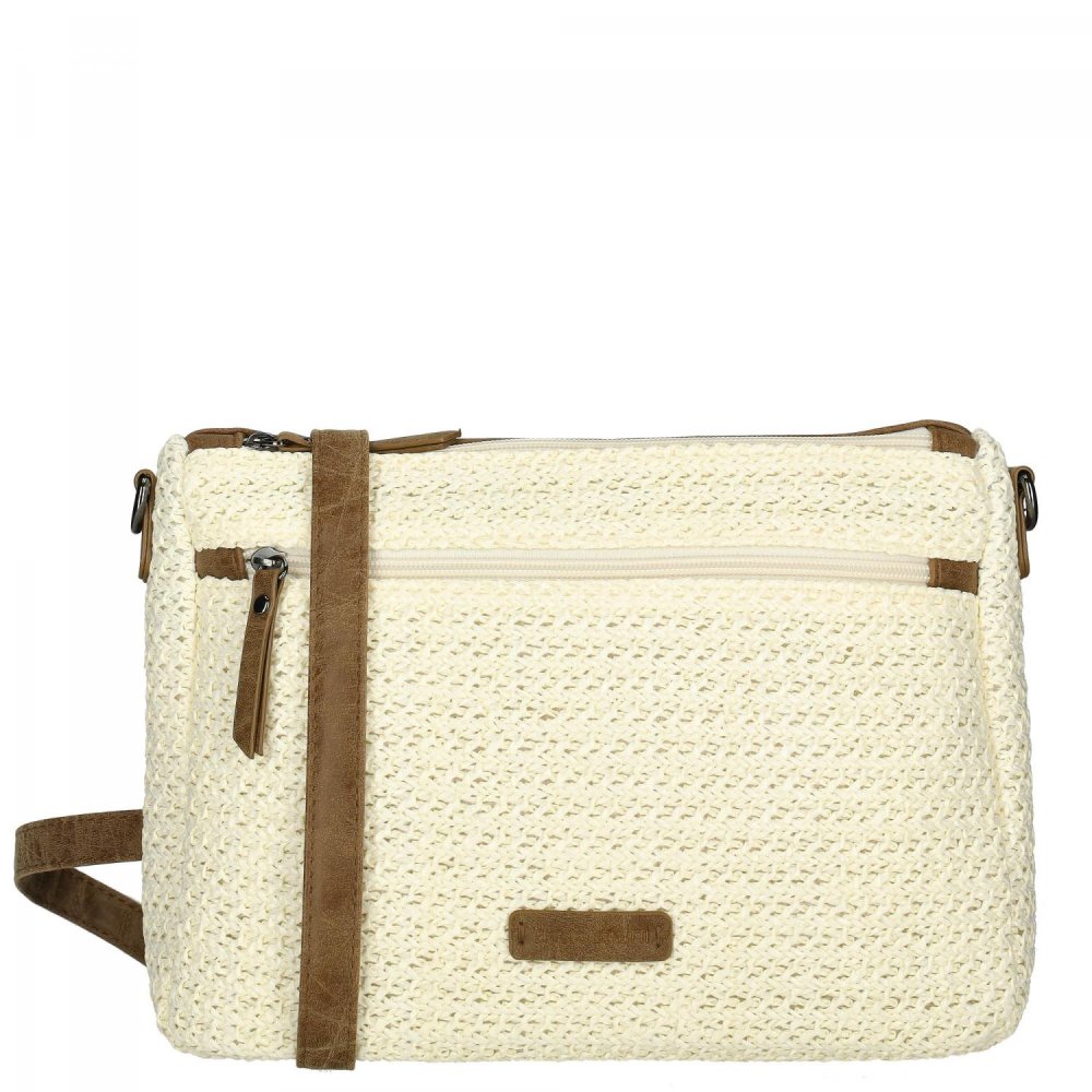 Levně Enrico Benetti kabelka Ibiza Shoulderbag 78031-004 béžová