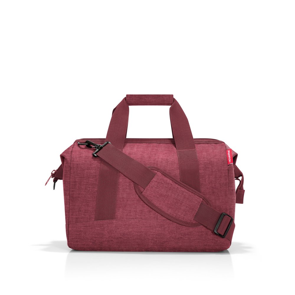 Elegantní dámská cestovní taška Reisenthel  Allrounder M twist maroon MS3104 bordová