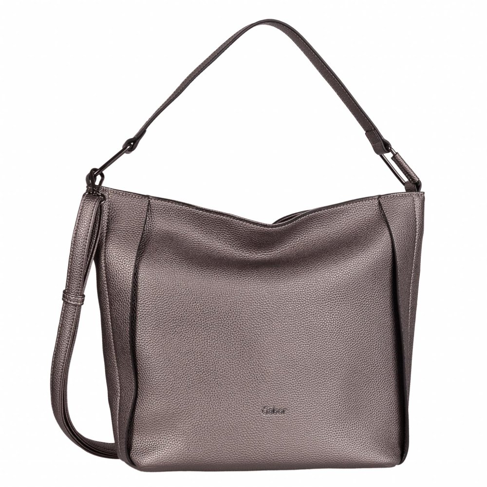 Levně Gabor Dámská kabelka Brianne Hobo Bag M Brianne 12082 hnědá