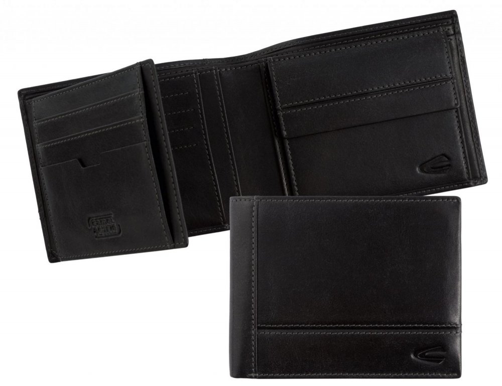 Pánská kožená peněženka Camel Active 270-704-60 černá